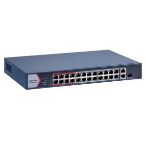 سوئیچ شبکه DS-3E1326P-EI/M(O-STD)/UK برند HIKVISION