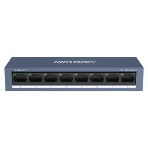 سوئیچ شبکه DS-3E0108-O  (O-STD)(Smart Series)(UK) برند HIKVISION