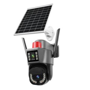 دوربین سولار سیمکارت خور Mini Speed مدل TA5 دو لنز نرم افزار O-Kam Pro - سازگار با اینترنت ایران