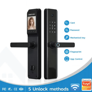قفل هوشمند دیجیتال با دوربین و صفحه نمایش تویا Tuya برند Smart lock