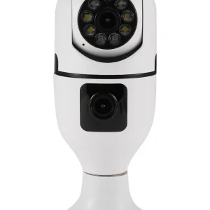 دوربین لامپی چرخشی 360 درجه دو لنز نرم افزار O-Kam Pro -سازگار با اینترنت ایران